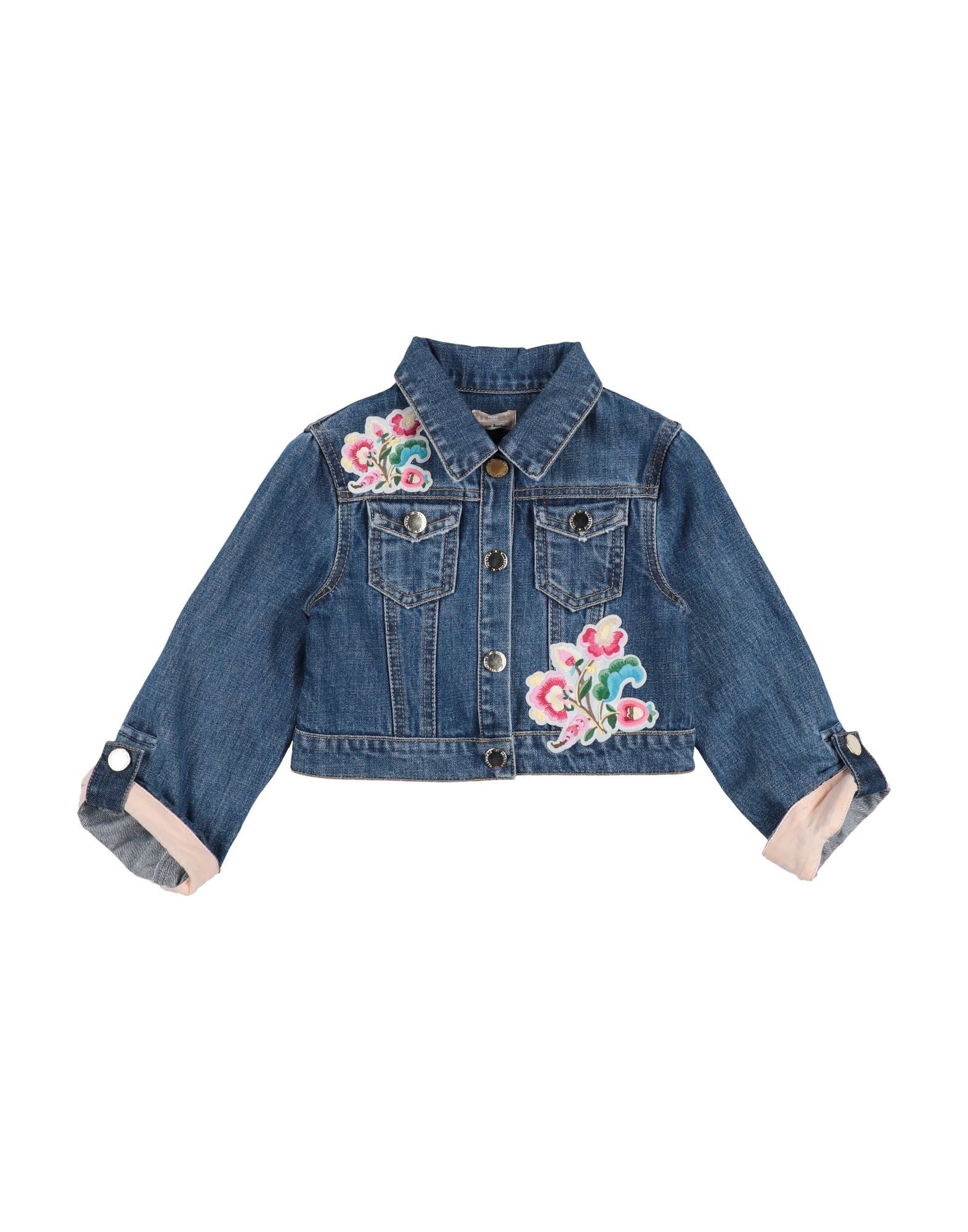 ELISABETTA FRANCHI Jeansjacke/-mantel Kinder Blau von ELISABETTA FRANCHI