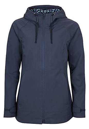 ELKLINE Damen Regenjacke Sing Out 2022022, Farbe:darkblue, Größe:36 von ELKLINE