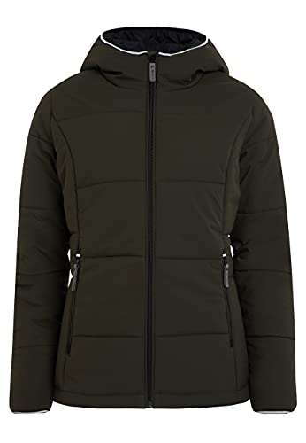 ELKLINE Damen Steppjacke Comfortable Vegan | Übergangsjacke wattiert Kurzjacke wasserabweisend | 2011016, Farbe:forest, Größe:40 von ELKLINE