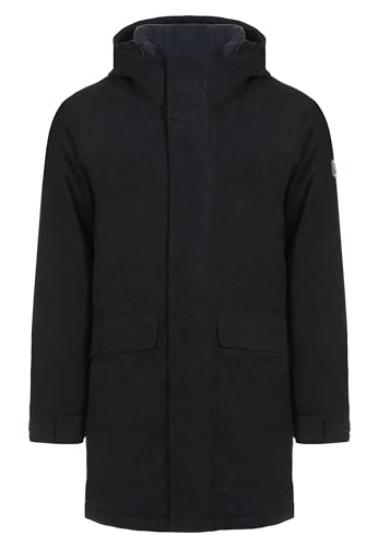 ELKLINE Herren Cord Winterjacke Independent | halblanger Wintermantel | wasserdicht atmungsaktiv sehr warm | 1011067, Größe:XL, Farbe:anthra - black von ELKLINE