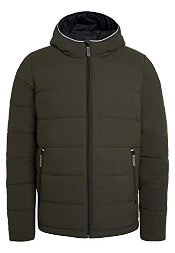 ELKLINE Herren Steppjacke Northern Comfort | wasserabweisend reflektierende Details | Kurzjacke 1011061, Farbe:forest, Größe:M von ELKLINE