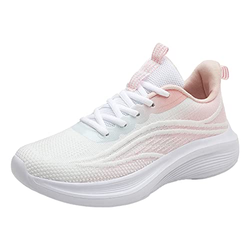 EMAlusher Sneaker Atmungsaktiv Damen, Freizeitschuhe Damen Sneaker, Komfortabel Freizeitschuhe Outdoor Laufschuhe Jogging Sportschuhe Sportsschuhe Tennis Schuhe Sommer Walkingschuhe StraßEnlaufschuhe von EMAlusher