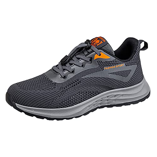 Freizeitschuhe Herren, Jogging Schuhe, Mesh Atmungsaktiv Komfortabel Walkingschuhe Outdoor Laufschuhe Soft Sole Freizeitschuhe Trendy Turnschuhe Trekkingschuhe Fitnessschuhe Joggingschuhe von EMAlusher