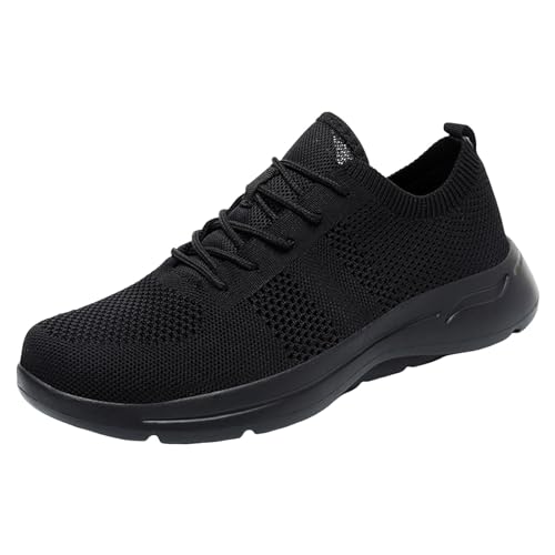 Sneaker Herren, Trendige Leichte Outdoor-Wanderschuhe, Mesh Atmungsaktiv Komfortabel Walkingschuhe Outdoors Laufschuhe Soft Sole Freizeitschuhe Mode Turnschuhe Fitnessschuhe Joggingschuhe von EMAlusher