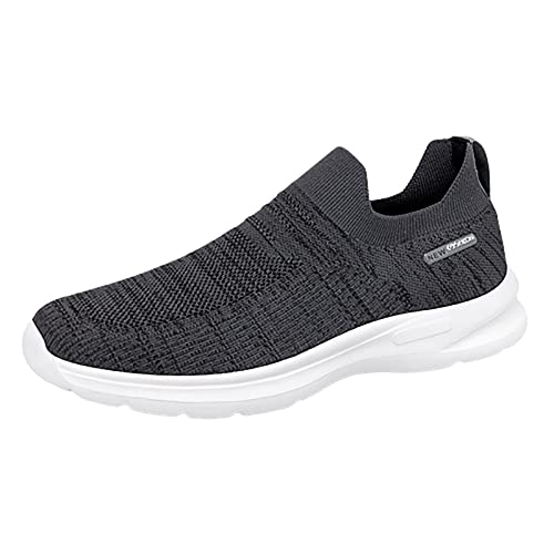 Sneaker Herren Weiß, Turnschuhe Für Frauen, Mesh Atmungsaktiv Bequeme Walkingschuhe Outdoor Laufschuhe Soft Sole Freizeitschuhe Mode Turnschuhe Tennisschuhe Fitnessschuhe Joggingschuhe von EMAlusher