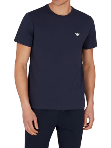 EMPORIO ARMANI Herren Round-Neck T-Shirt, Armani Blu, XXL EMPORIO ARMANI Herren Round-Neck T-Shirt, Armani Blu, XXL von EMPORIO ARMANI