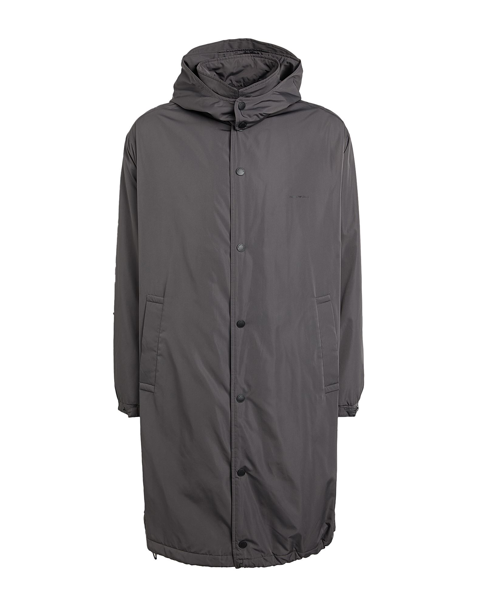 EMPORIO ARMANI Jacke, Mantel & Trenchcoat Herren Blei von EMPORIO ARMANI