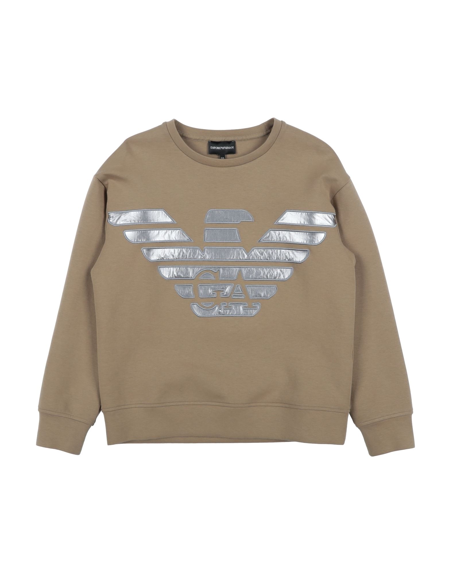 EMPORIO ARMANI Sweatshirt Kinder Khaki von EMPORIO ARMANI