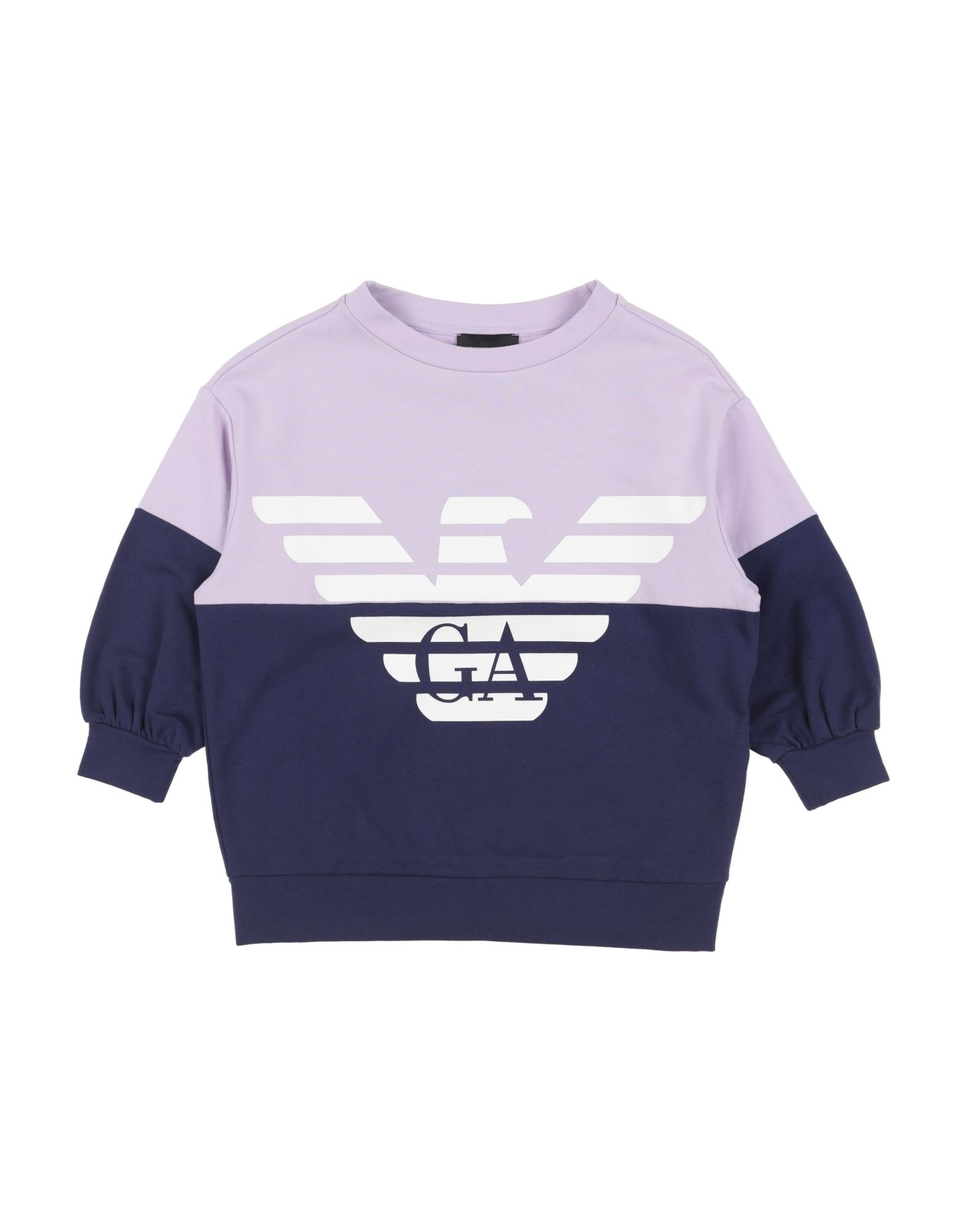 EMPORIO ARMANI Sweatshirt Kinder Lila von EMPORIO ARMANI