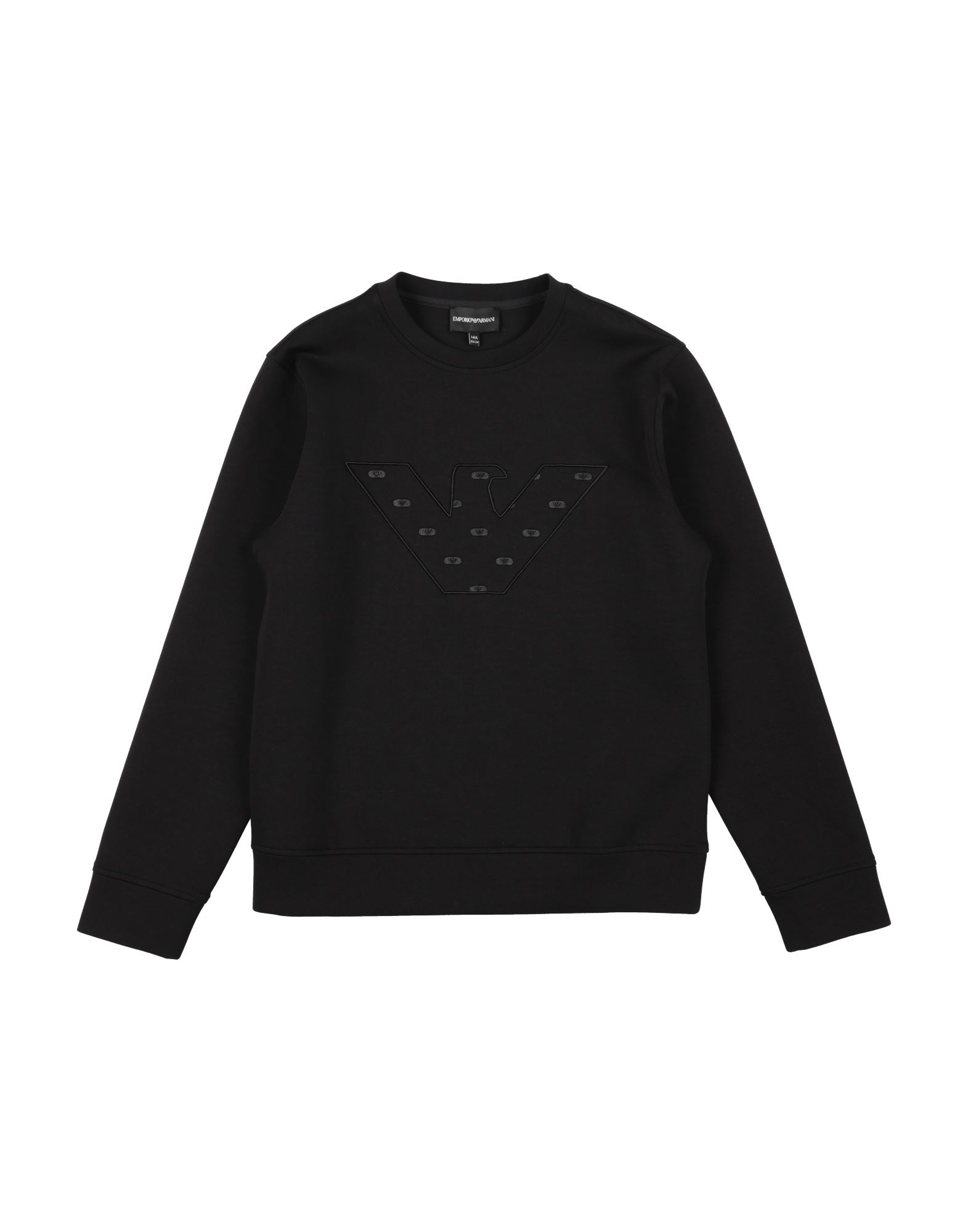 EMPORIO ARMANI Sweatshirt Kinder Schwarz von EMPORIO ARMANI