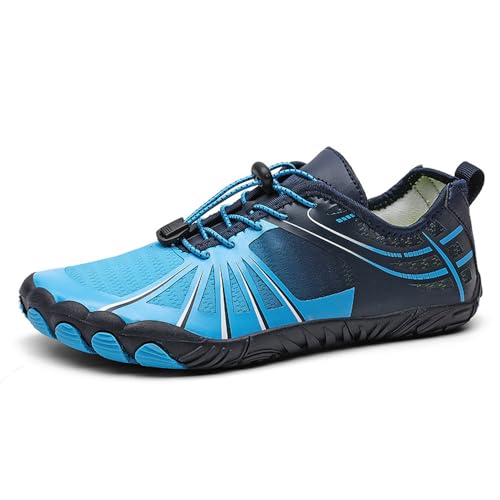 ENEN Barfuss Schuhe Damen, Paare Sommer Wasserschuhe Strandschuhe Schwimmschuhe Aquaschuhe mit Drainageloch, Atmungsaktiv Outdoor Sport Traillaufschuhe von ENEN