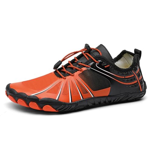 ENEN Barfuss Schuhe Damen, Paare Sommer Wasserschuhe Strandschuhe Schwimmschuhe Aquaschuhe mit Drainageloch, Atmungsaktiv Outdoor Sport Traillaufschuhe von ENEN