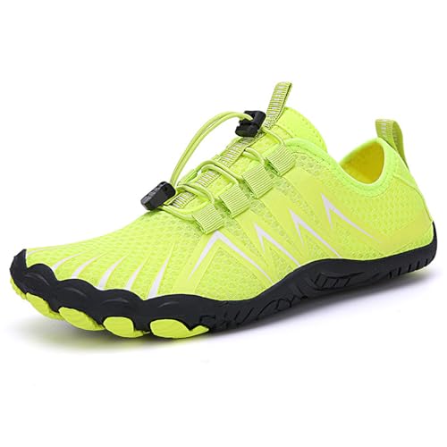 ENEN Barfuss Schuhe Damen, Paare Wasserschuhe Strandschuhe Schwimmschuhe Aquaschuhe mit Drainageloch, Sommer Atmungsaktiv Outdoor Fitnessschuhe Sport Traillaufschuhe von ENEN