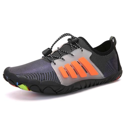 ENEN Barfuss Schuhe Damen, Wasserschuhe Strandschuhe Schwimmschuhe Aquaschuhe mit Drainageloch, Mode Unisex Sommer Atmungsaktiv Outdoor Fitnessschuhe Sport Traillaufschuhe von ENEN