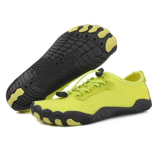 ENEN Barfuss Schuhe Damen Paare, Wasserschuhe Strandschuhe Schwimmschuhe Aquaschuhe mit Drainageloch, Sommer Atmungsaktiv Outdoor Sport Traillaufschuhe EU36-46 von ENEN