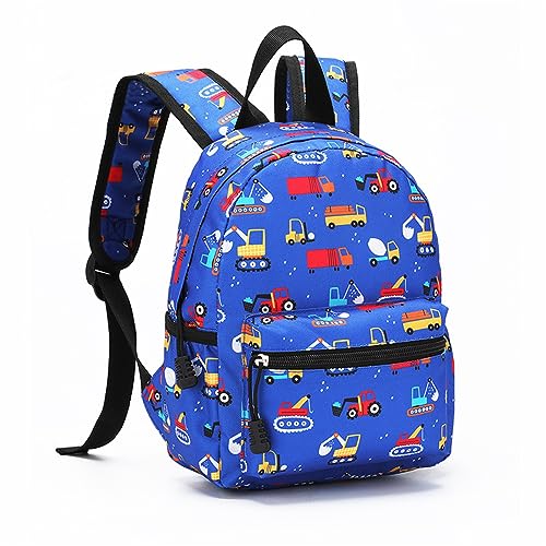 ENEN Rucksack Kinder Kinderrucksack Rucksack Kindergarten Jungen Mädchen Karikatur Kleiner Tagesrucksack Schulrucksack Kindertasche Kindergartenrucksack (13”,Königsblau) von ENEN