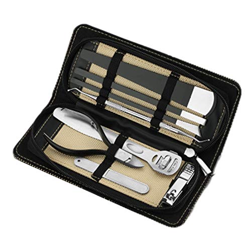 ENERRGECKO 8 StüCke FüßE Clipper Kit Nagel Pflege Set PediküRe Schere Pinzette Messer Utility ManiküRe Set Werkzeuge von ENERRGECKO