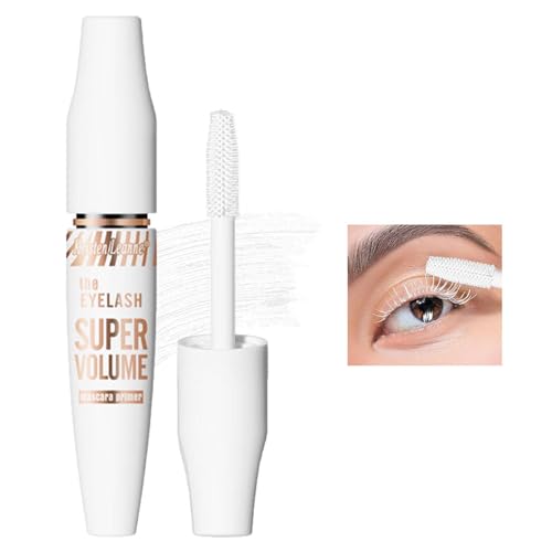 EONFAVE Weiße Wimpernbasis, Mascara Primer, Wasserdicht Langlebig Natürlich Augen Make-up Not Blooming von EONFAVE