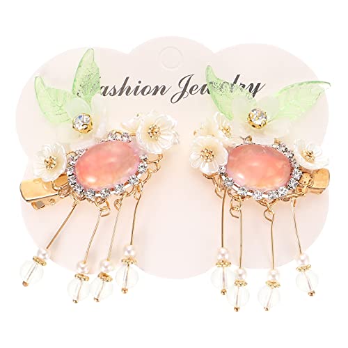 EPIGEIST 1paar Blumen-haarspange Für Damen Vintage Haarschmuck Mit Perlen Und Quasten Elegantes Accessoire Für Braut Und Besondere Anlässe Für Hochzeiten Und Festlichkeiten EPIGEIST 1paar Blumen-haarspange Für Damen Vintage Haarschmuck Mit Perlen Und Quasten Elegantes Accessoire Für Braut Und Besondere Anlässe Für Hochzeiten Und Festlichkeiten von EPIGEIST