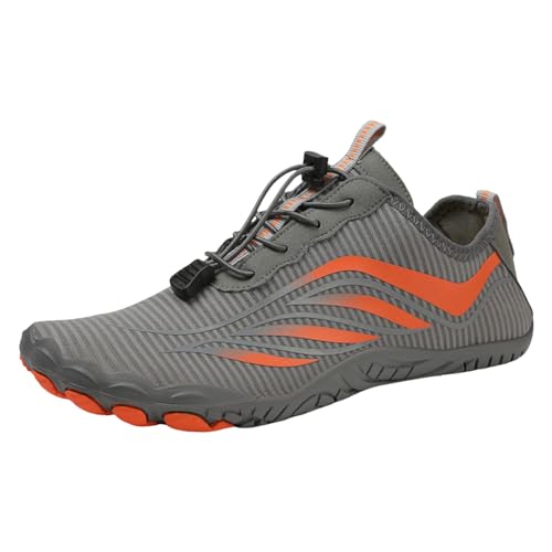 Unisex Barfußschuhe Traillaufschuhe Leicht Surfschuhe Outdoor Badeschuhe Schnell Trocknend Sommer Traillaufschuhe Aquaschuhe Breathable Strandschuhe Sport Wandern Schwimmschuhe Wasserfest Zehenschuhe von EQWIGKEIT