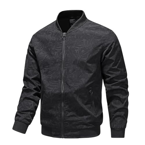 EQWIGKEIT Bomberjacke Herren Dünne Pilotenjacke Einfarbig mit Taschen Fliegerjacke Reißverschluss Jacke Klassische Leichte Sportjacken Stehkragen Bikerjacke Kurze Fliegerjacken EQWIGKEIT Bomberjacke Herren Dünne Pilotenjacke Einfarbig mit Taschen Fliegerjacke Reißverschluss Jacke Klassische Leichte Sportjacken Stehkragen Bikerjacke Kurze Fliegerjacken von EQWIGKEIT
