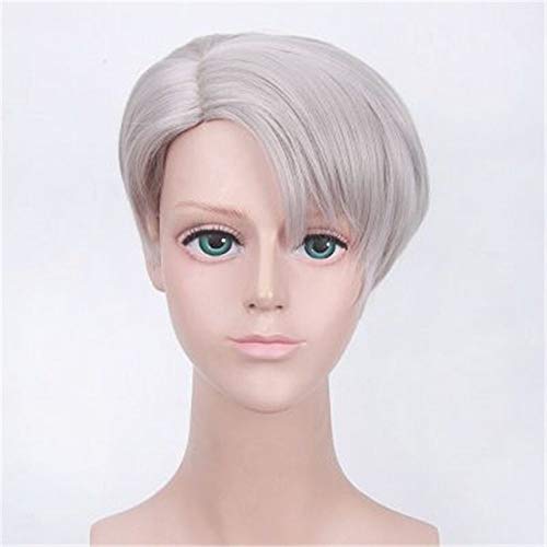 Anime Yuri !!! auf Eis Cosplay Perücke Katsuki Yuuri Plisetsky Yurio Kunsthaar Viktor Nikiforov Yuri auf Eis Kostüm Perücken + Perücke Cap DM623 Anime Yuri !!! auf Eis Cosplay Perücke Katsuki Yuuri Plisetsky Yurio Kunsthaar Viktor Nikiforov Yuri auf Eis Kostüm Perücken + Perücke Cap DM623 von EQWR