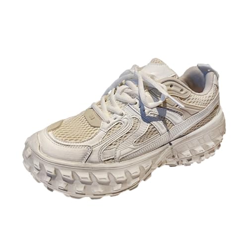 ERICAT Herren Laufschuhe Dämpfende Leichte Trainer Schnürschuhe Damen Sport Jogger Leichte Atmungsaktive Sneaker Lovers Schuhe von ERICAT