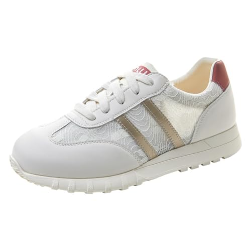 Frauen klobige Turnschuhe Atmungsaktive Mesh Erhöhte Sportschuhe Damen Mode Trainer für Walking Sommer Casual Sport im Freien Mesh Walking Schuhe von ERICAT