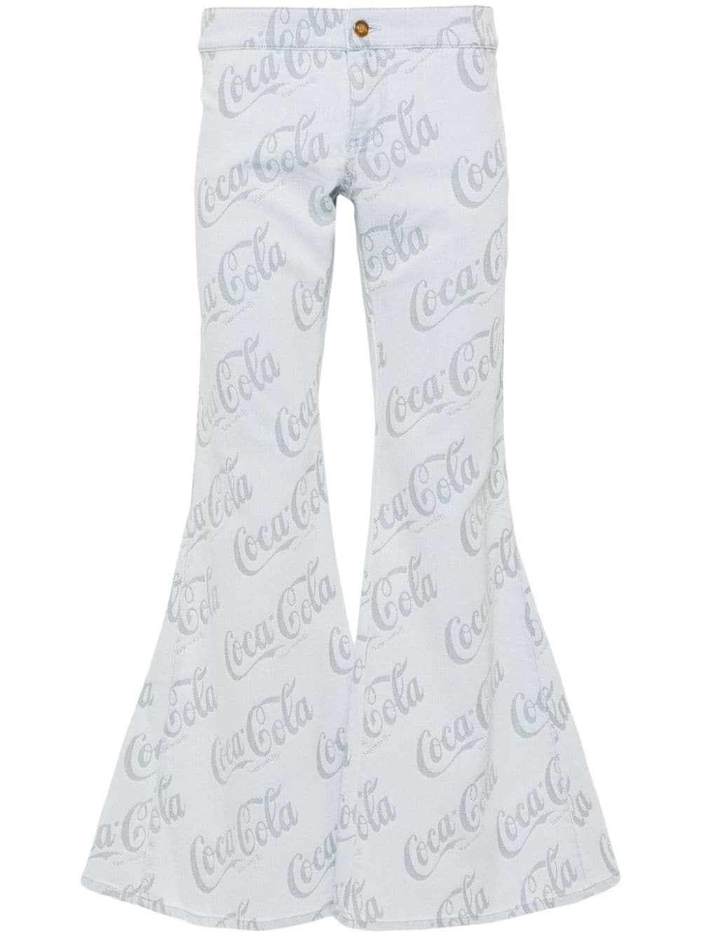 ERL x Coca-Cola Schlagjeans mit Jacquard - Grau von ERL