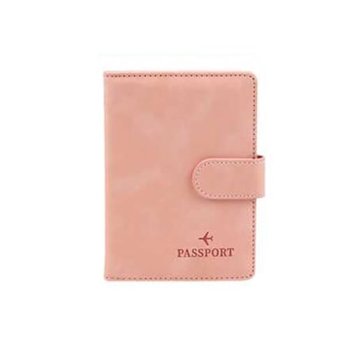 ERQIAO Reisepasshülle aus Leder, wasserdicht, Reisepasshülle, Kreditkartenetui, niedliches Reisepassbuch für Damen/Herren, Schnalle, Reisepasshülle, B Pink, Einheitsgröße ERQIAO Reisepasshülle aus Leder, wasserdicht, Reisepasshülle, Kreditkartenetui, niedliches Reisepassbuch für Damen/Herren, Schnalle, Reisepasshülle, B Pink, Einheitsgröße von ERQIAO