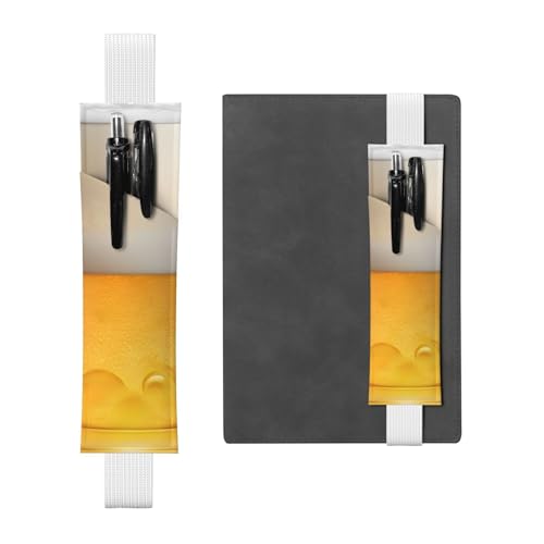 Bierblasen-Leder-Federmäppchen, Lesezeichen, einfach und elegant, modisch und praktisch Bierblasen-Leder-Federmäppchen, Lesezeichen, einfach und elegant, modisch und praktisch von ESASAM