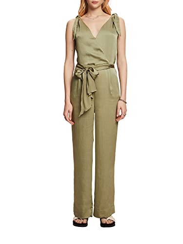 ESPRIT Damen 053EO1L306 Overalls, 345/LIGHT Khaki, 36 von ESPRIT