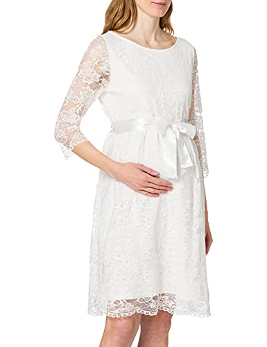 ESPRIT Maternity Damen Dress 3/4 sl Kleid, Off white-110, 38 von ESPRIT Maternity