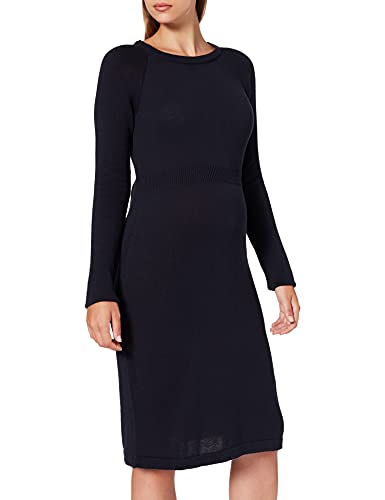 ESPRIT Maternity Damen Dress Knit Kleid, Night Sky Blue - 485, 36 EU von ESPRIT Maternity