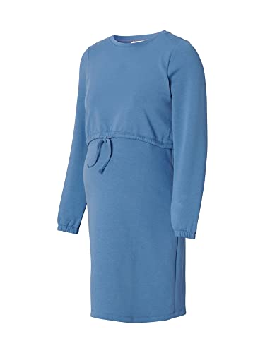 ESPRIT Maternity Damen Dress Nursing Long Sleeve Kleid, Modern Blue - 891, 42 EU von ESPRIT Maternity