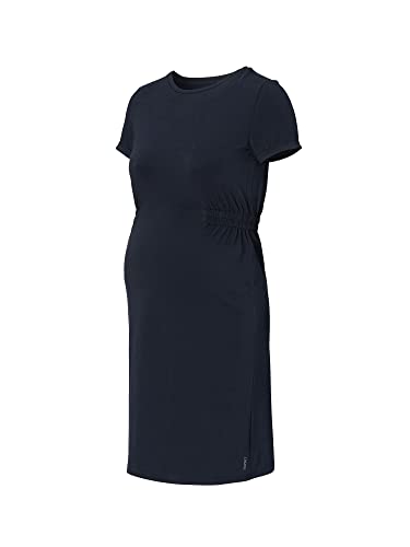 ESPRIT Maternity Damen Jurk met korte mouwen Kleid, Night Sky Blue - 485, 38 EU von ESPRIT Maternity