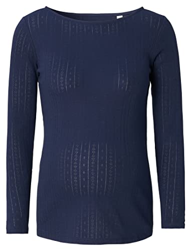 ESPRIT Maternity Damen Long Sleeve T-Shirt, Dark Blue-405, M von ESPRIT Maternity