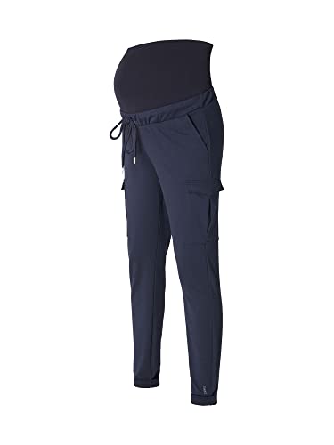 ESPRIT Maternity Damen Pants Knit Over The Belly Hose, Night Sky Blue-485, S von ESPRIT Maternity