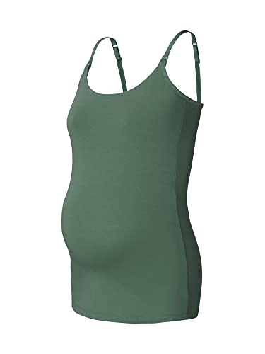 ESPRIT Maternity Damen Spaghetti Top Nursing Trägershirt/Cami Shirt, Vinyard Green-320, XL von ESPRIT Maternity