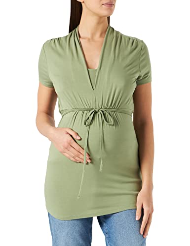 ESPRIT Maternity Damen T-shirt Nursing korte mouw T Shirt, Real Olive - 307, 34 EU von ESPRIT Maternity