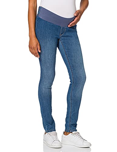 ESPRIT Maternity Damen Jegging UTB Umstandsjeans, Blue Medium Washed, L32 (Herstellergröße: 34/32) von ESPRIT Maternity