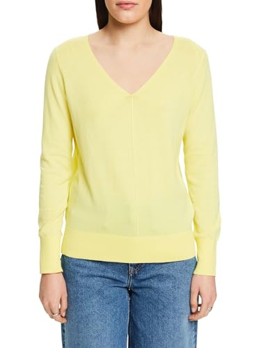 ESPRIT Baumwollpullover mit V-Ausschnitt von ESPRIT