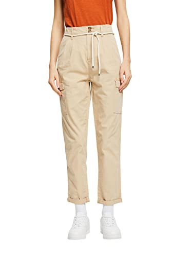 ESPRIT Damen 022EE1B311 Hose, 285/SAND, 44 von ESPRIT