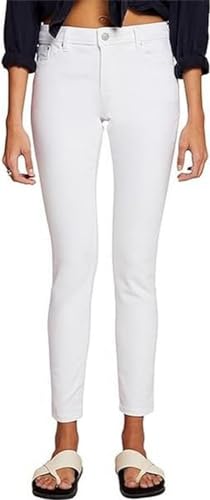 ESPRIT Damen 033CC1B307 Jeans, 100/WHITE, 34/32 von ESPRIT