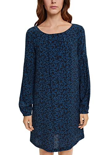 ESPRIT Damen 112ee1e310 Kleid, Petrol Blue, 34 EU von ESPRIT