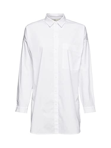 ESPRIT Damen 992CC1F306 Bluse, 100/WHITE, M von ESPRIT