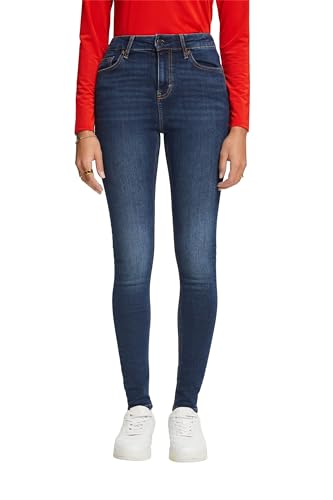 ESPRIT Damen 993EE1B377 Jeans, 901/BLUE Dark WASH, 28W x 32L von ESPRIT