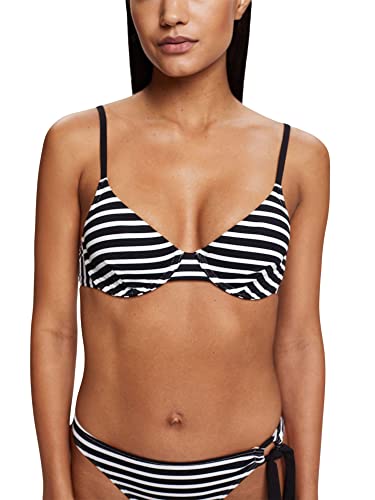 ESPRIT Damen Hamptons Beach Ay Rcs Uw.bra Bikini, Black 3, B EU von ESPRIT
