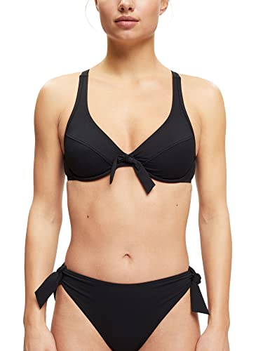 ESPRIT Damen Hamptons Beach Ay Rcs Uw.bra Bikini, Schwarz, 44/90 B von ESPRIT