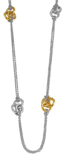 ESPRIT Damen-Kette Liasion Gold 925 Sterling Silber 75 cm ESNL91898C750 ESPRIT Damen-Kette Liasion Gold 925 Sterling Silber 75 cm ESNL91898C750 von ESPRIT